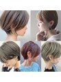 メゾンイロ(Maison I.R.O+) ショートのお客様も多く、ショート、ボブカットが得意です。