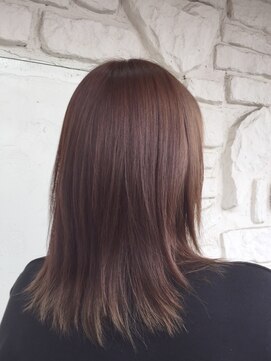 イロヘア アンジョウ(ilo.hair anjo) レイヤー×アッシュグレージュ