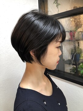 ニット 銀座(knit) 20代30代40代オススメ×絶壁解消×大人ショート《knit銀座　秦》