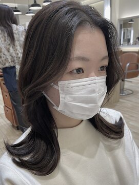 エイト 吉祥寺店(EIGHT) EIGHT kichijoji 吉祥寺店【エイト】艶ベージュ顔まわりレイヤー