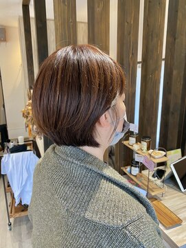 ペアツリー(Pear tree) ぱつっとショートボブ