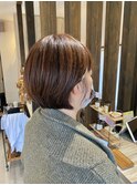 ぱつっとショートボブ