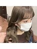 【女性限定】前髪カット + コテ巻きスタイリング / ¥2000