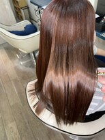 ヘアー カーム 鹿島田店(HAIR CALM) 大人可愛い「髪質改善」ショコラアッシュ艶ヘルシースタイル