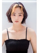 フィガロ アヴェダ(FIGARO AVEDA)&nbsp;レイヤーボブ×バングカラー