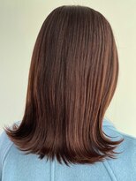 リンダバイネオリーブ 白楽店(Linda by neolive)&nbsp;【ブリーチなしで◎】艶々オレンジブラウン　♪