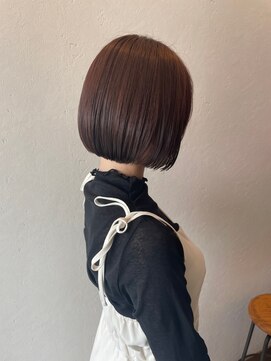 シモン(SIMON) 暖色系ミニボブ/半田/知多/半田美容室/知多美容室