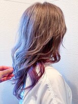 ヴィラ 雲雀丘花屋敷店(Villa)&nbsp;20代30代40代大人可愛いインナーカラー毛先パーマ透明感