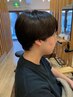 【男性メニュー】髪質改善ヘッドスパカット酸性縮毛矯正¥22500→21500