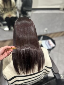 ミニョン(Mi9non) 美髪ワインレッド