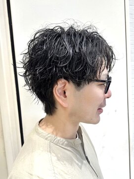 ビューネオ(VIEW NEO) メンズカット/ウルフショート/波巻きスパイラル/谷町四丁目