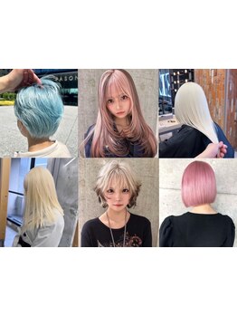 日々研究を重ねたカラーのスペシャリストが在籍するハイトーン特化型サロン☆【原宿/ブリーチ/ハイトーン】