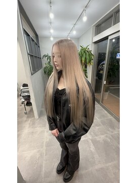 アレンヘアー 函館店(ALLEN hair) 《*最強の組み合わせ*】レイヤーカット×ハイトーンベージュ *
