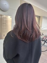 ジェムバイアルテフィーチェ(gem by artefice)&nbsp;チェリーレッドブラウン×レイヤースタイル