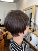 丸みショート
