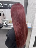 艶感 透明感 チェリーピンク 秋冬カラー