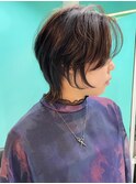 ショートウルフ/フェザーバング/10代/20代/レイヤーショート