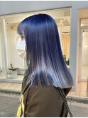 ◎ブロンドハイトーンカラーデザインカラーアンブレラカラー金髪