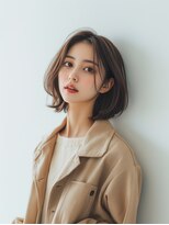 e.m.a プレミアムビューティーサロン 栄駅店(e.m.a PREMIUM BEAUTY SALON)&nbsp;大人bob/ボブ/イメチェン/美髪/髪型