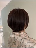 丸みショートボブ 20代 30代