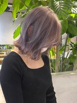 ミルクティーベージュダブルカラーハイトーンカラーレイヤー韓国