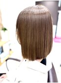 大人の上質ストレートボブ♪