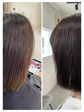 エル(Ele’) オリーブベージュ＋艶トリートメント