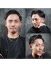 【白髪は少なめだけど気になる方◎】白髪ぼかし×メンズカット×シェービング