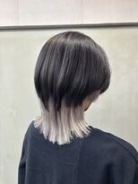 ファビ 渋谷(Fab)&nbsp;くびれヘア/暗めカラー/アプリコットオレンジ/縮毛矯正