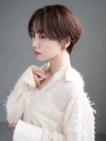 アイティーバイアルバム 北千住店(IT by ALBUM)&nbsp;くびれヘアショートボブミルクティーオリーブベージュ_F20148