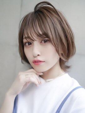 ギークス(GEEKS) 【GEEKS渋谷】レイヤーボブ/くびれボブ/20代30代/前髪あり/小顔