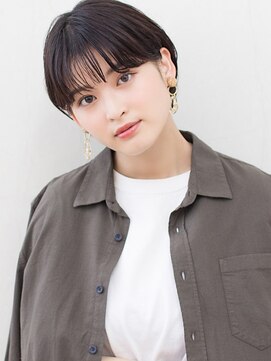 トランスモード(TRANCE MODE) 大人可愛い耳掛けショートボブ