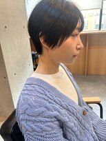 ブルーメ(Blume...) クールショート/20代30代小顔ショート/前髪あり