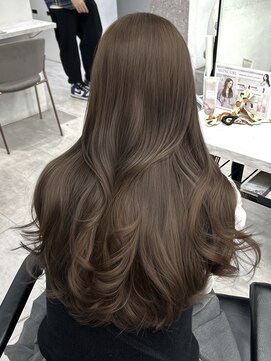 アマトウキョウスマートサロン(AMA TOKYO×Smart Salon) チョコブラウン  アッシュブラウン  透明感カラー