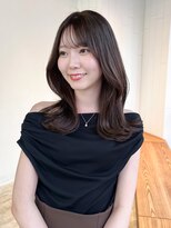 アイティーバイアルバム 北千住店(IT by ALBUM)&nbsp;ロンググレージュ小顔韓国ヘア顔周りレイヤー_ba564141