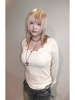 ヌル 表参道本店(Null) オーダーメイド/ケアブリーチカラー/セクションカラー/姫ウルフ