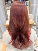 《暖色カシスオレンジ》オレンジカラー 暖色カラー