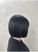 切りっぱなしボブ