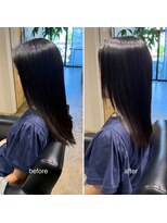 ヘアサロン ピース(hair salon PIECE)&nbsp;美髪ストレート縮毛矯正　艶髪　サラサラ
