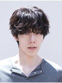 シャドウパーマ　ルーズパーマ　ニュアンスパーマ　韓国マッシュ