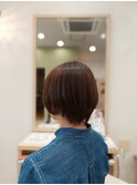 《HAIRZ 》藤井☆艶髪シナモンベージュ、グラボブショート