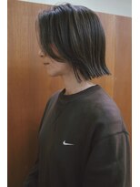 ハコ(haco.)&nbsp;切りっぱなしデザインボブ