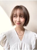 ショートカット/ショートヘア/外はねボブ/30代/40代/50代