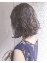 ヘアーアンドアトリエ マール(Hair&Atelier Marl) 【Mapl外国人風カラー】グレープグレージュの無造作ボブ