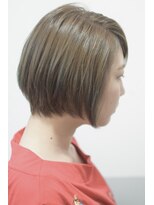 ミエル ヘア 新宿(miel hair) 【miel hair新宿】イルミナカラーショートボブ