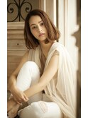 【MINX菅野】大人上品カジュアル×ノーブルショートボブ
