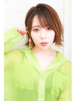 オーシャン(Ocean)&nbsp;[OCEAN Hair&Life]外ハネボブ☆スリークボブ☆厚めバング☆