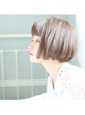 ミニボブ/艶髪