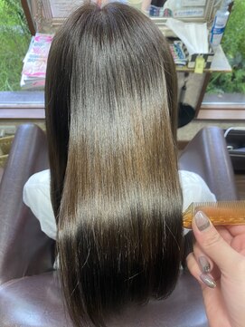 アメーテール アーム(a.meteru) 美髪チャージトリートメントanoストレート  30代40代50代