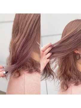 ウィズ ANNEX店(With) ピンク×アッシュ